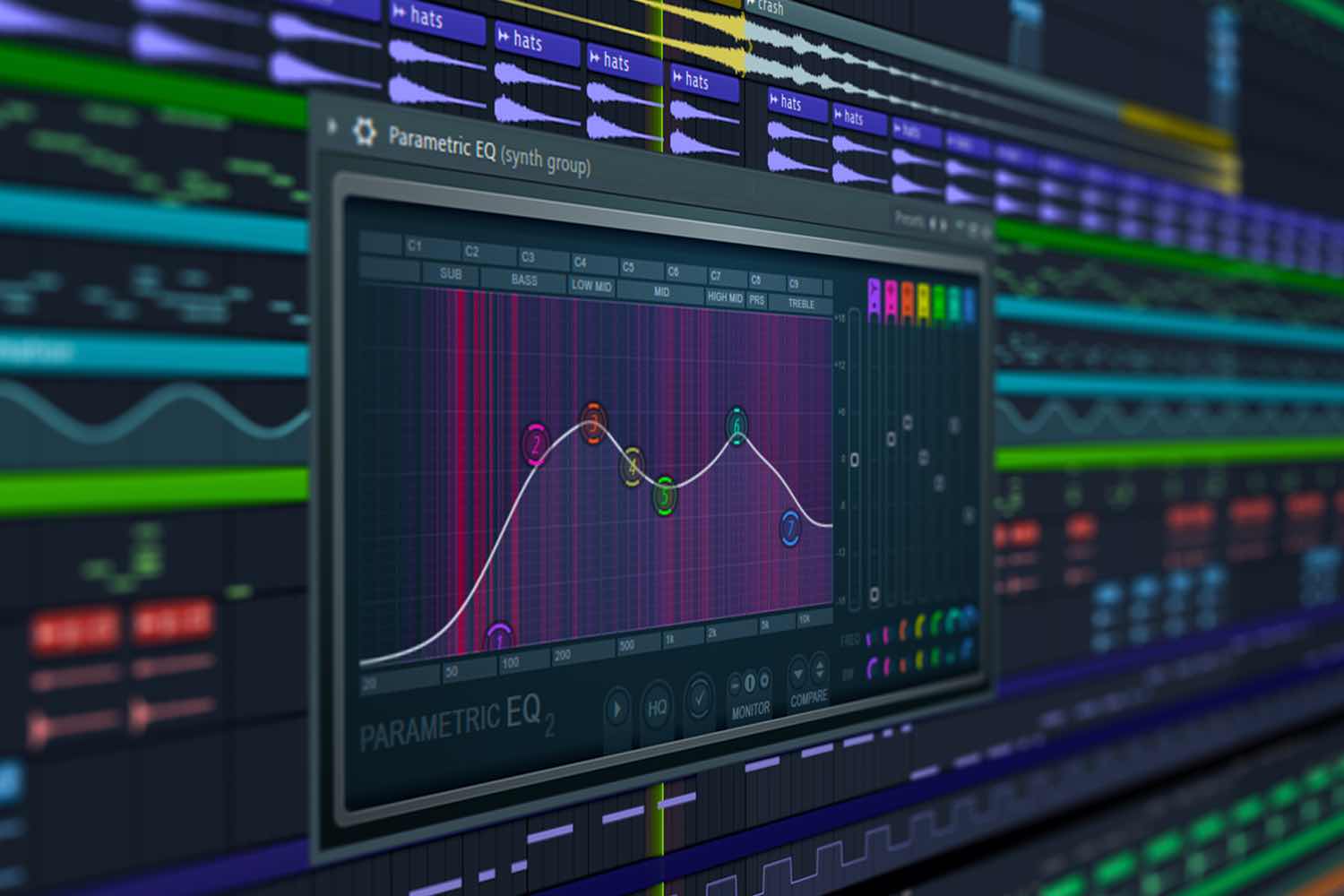 Musicproduktion EQ